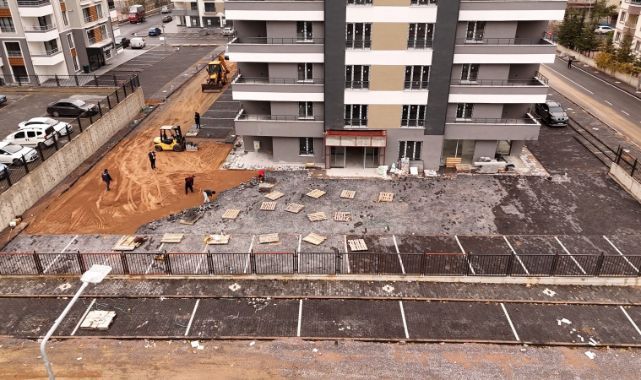 Melikgazi'de yaşam alanları modern görünüme kavuşuyor