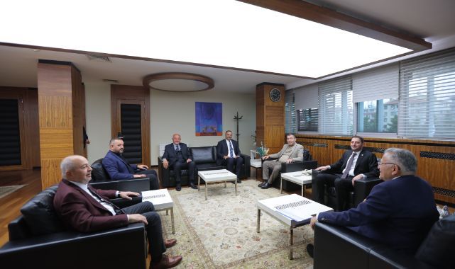 MHP Kayseri heyetinden Başkan Büyükkılıç’a ziyaret