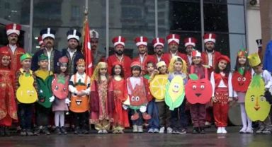 Minik öğrencilerin ‘Yerli Malı Haftası’ sevinci