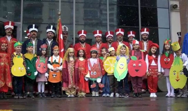 Minik öğrencilerin ‘Yerli Malı Haftası’ sevinci