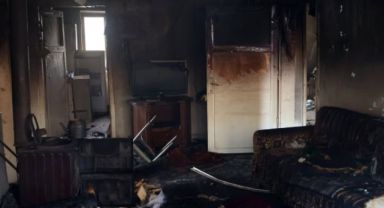 Sobadan çıkan yangında 84 yaşındaki kadın hayatını kaybetti