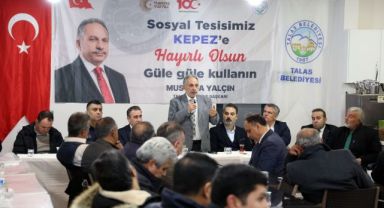 Talas'ın muhtarları Kepez'de buluştu