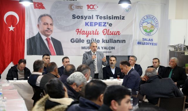 Talas'ın muhtarları Kepez'de buluştu