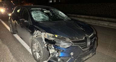 Uşak'ta feci kaza: Otomobilin çarptığı 3 kişi hayatını kaybetti