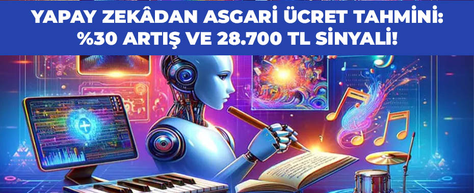 Yapay Zekâdan Asgari Ücret Tahmini: %30 Artış ve 28.700 TL Sinyali!