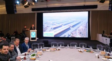 Yeşilyurt Sanayi Sitesi’nde kuralar çekildi, başkanlar yeni konut ve işyerlerine destek sözü verdi