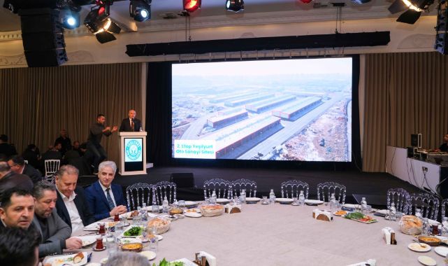 Yeşilyurt Sanayi Sitesi’nde kuralar çekildi, başkanlar yeni konut ve işyerlerine destek sözü verdi