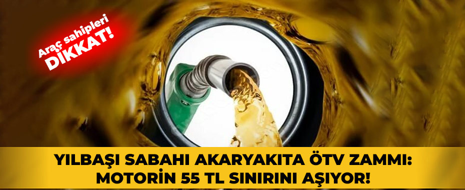 Yılbaşı Sabahı Akaryakıta ÖTV Zammı: Kayseri'de de Tabelalar Değişiyor!
