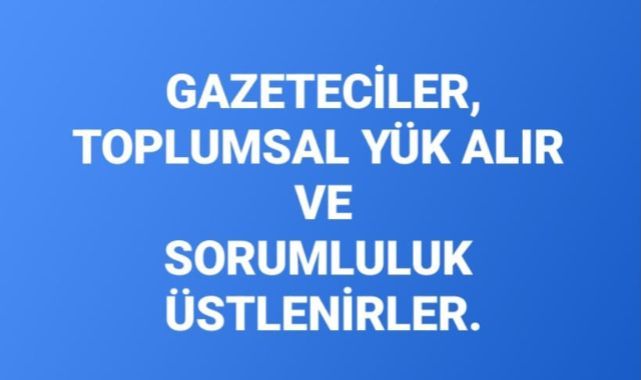 Basın Emekçilerinin Onur Günü: 10 Ocak Çalışan Gazeteciler Günü Kutlu Olsun