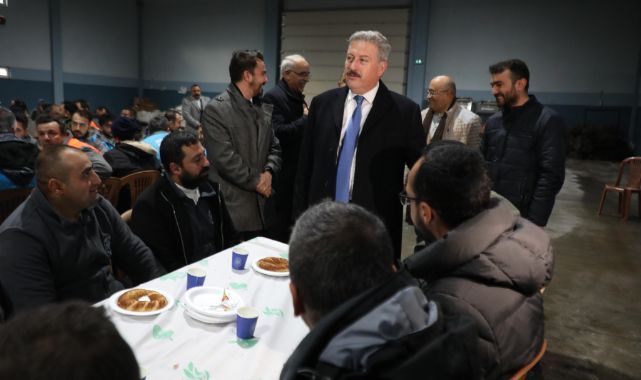 Başkan Palancıoğlu, saha çalışanları ile bir araya geldi