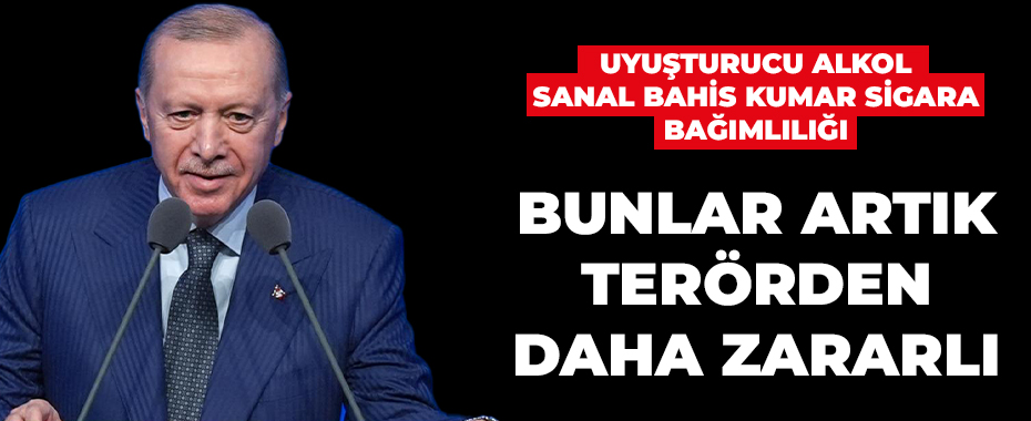 Cumhurbaşkanı Erdoğan'dan 