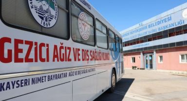 Diş sağlığında lider Kayseri’de büyükşehir ile onlarca kırsal mahalleye diş sağlığı desteği