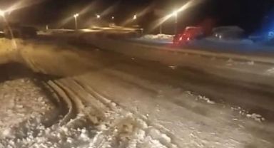 Kar ve tipi nedeniyle kapanan Kayseri-Malatya Karayolu trafiğe açıldı