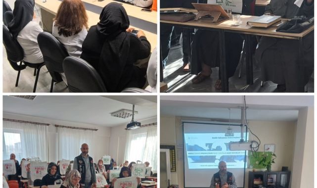 Kayseri 133 vatandaş uyuşturucu konusunda bilgilendirildi