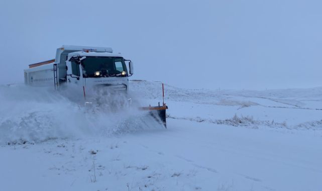Kayseri'de 149 mahalleye ulaşım kapalı