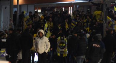 Kayseri'de Fenerbahçeli taraftarlardan Süper Kupa sevinci