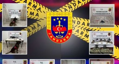 Kayseri’de jandarma ekipleri 2025 yılında 7 bin 900 aranan şahsı yakaladı