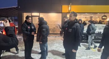 Kayseri'de kar yağışı sonrası mahsur kalan vatandaşlar kurtarıldı