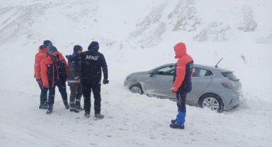 Kayseri'de mahsur kalan 117 kişi kurtarıldı