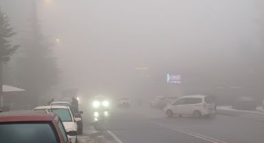 Kayseri’de sis görüş mesafesini düşürdü