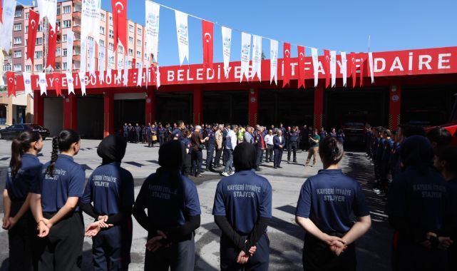 Kayseri İtfaiyesi 2025 yılında 11 bin olaya müdahale etti