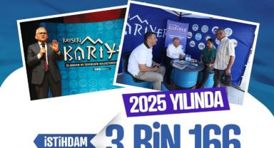 Kayseri Kariyer'den 1 yılda 3 bini aşkın kişiye umut