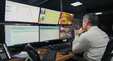 Kayseri polisi kameraları izliyor, güvenliği sağlıyor