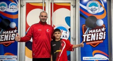 Kayserili sporcu, Masa Tenisi Millî Takımı’na çağrıldı
