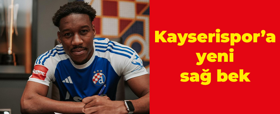 Kayserispor’a yeni sağ bek