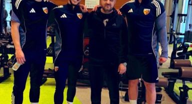 Kayserispor’un yeni transferleri kampa katıldı