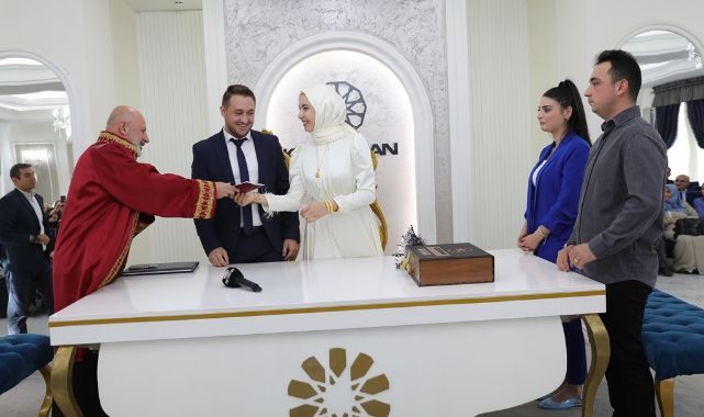 Kocasinan'da 2 bin 638 çift dünya evine girdi