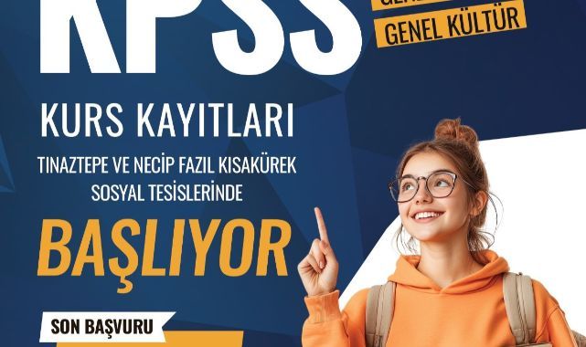 KPSS'ye hazırlık kursu başlıyor