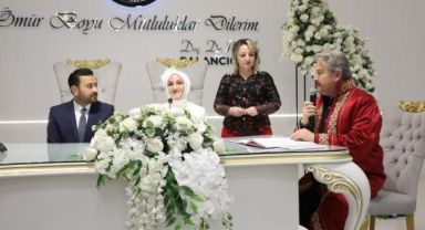 Melikgazi’de 2025 yılında 4 bin çift dünya evine girdi