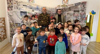 Minik Gazetecilerden Anlamlı Kutlama: Güven Montessori’de 10 Ocak Heyecanı