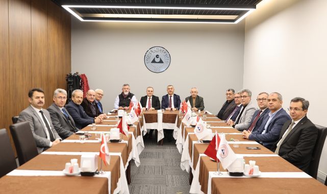 Rektör Altun'dan KAYSO yönetimine 'bilgilendirme toplantısı'