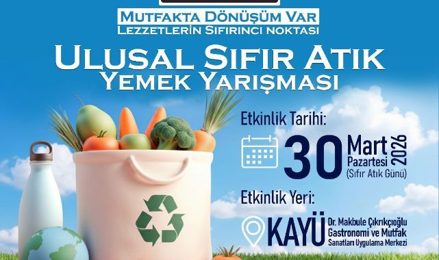 Talas Belediyesi'nden üniversitelilere sıfır atık yarışması