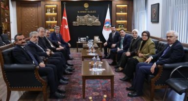 TBMM Engelli Bireylerin Sorunlarını Araştırma Komisyonu’ndan Vali Çiçek’e ziyaret