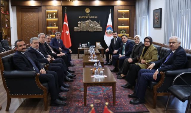 TBMM Engelli Bireylerin Sorunlarını Araştırma Komisyonu’ndan Vali Çiçek’e ziyaret