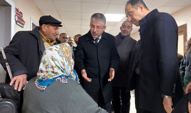 Vekil Çopuroğlu, İncesu'daki sağlık hizmetlerini inceledi