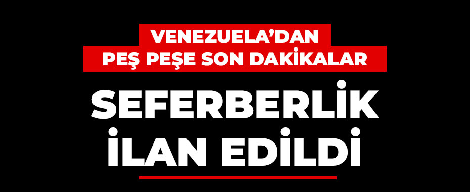 Venezuela’da Savaş Çanları: Caracas Füzelerle Vuruldu, OHAL İlan Edildi!