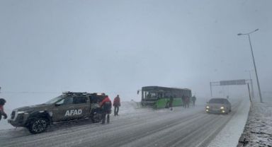 Ani tipi kazaya neden oldu, yardıma ekipler koştu
