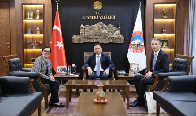 Avusturya’nın Ankara Büyükelçisi Juen’den Vali Çiçek’e ziyaret