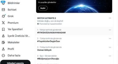 Baki Ersoy’un paylaştığı #İyiKiDoğdun38AyarAdam etiketi X gündeminde 1. sırada yer aldı