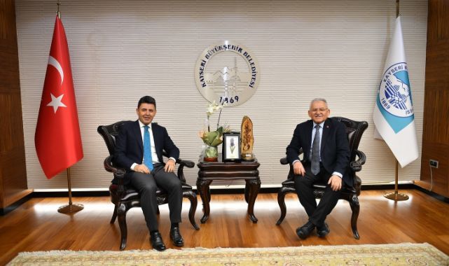 Başkan Büyükkılıç, Bakan Yardımcısı Poyraz ve Genel Müdür Eyigün’ü konuk etti