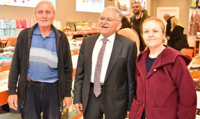 Başkan Büyükkılıç'tan Ramazan'a esnaf ve vatandaşla gönül köprüsü