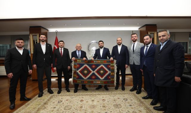 Başkan Büyükkılıç, TÜGVA Genel Başkanı Beşinci’yi ağırladı