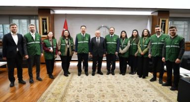 Başkan Büyükkılıç, Yeşilay Kayseri Şubesi'nin yeni yönetimini ağırladı