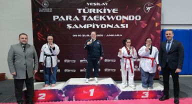 Büşra Yolun Taekwondo'da Türkiye ikincisi oldu
