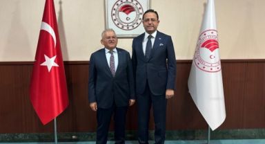 Büyükkılıç'tan 'yatırım ve proje' odaklı Ankara temasları