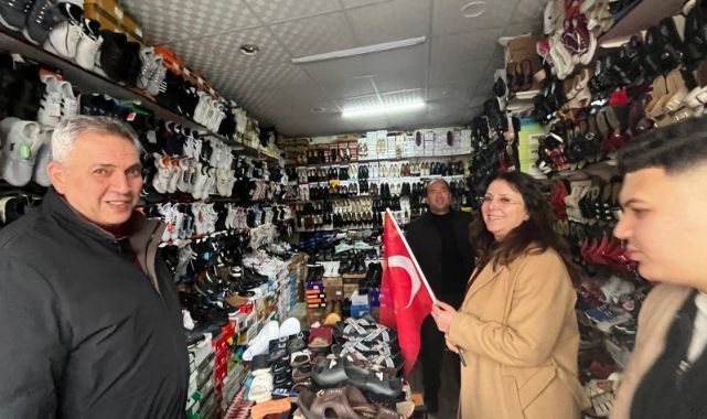 CHP İl Başkanı Özer’den Yahyalı’da esnaf ziyareti